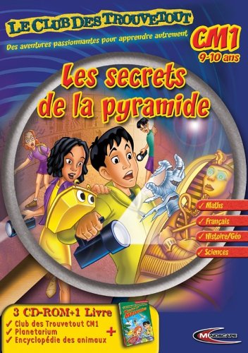 Childrens Toyshop  Logiciels : Le Club des Trouvetout CM1 : Les Secrets de la Pyramide + livre d'aventure + Le Planétarium