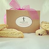 Pizzscotti All Natural Handmade Gourmet Biscotti Gift Box, 24 Count, Variety, 4 Sensational Flavors.The Amazing Taste of Homemade Biscotti Cookies