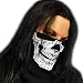 WINDMASK Winter Fleece Bandana - Skull Face Totenkopf