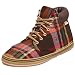 Sugar Women's Hike A Mile Wool Plaid Sneaker
