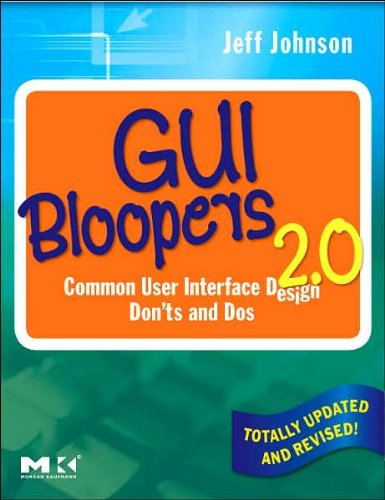 GUI Bloopers 2.0, Second Edition
