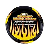Epic Style Yellow Flames Steering Wheel Cover