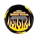 Epic Style Yellow Flames Steering Wheel Cover