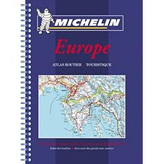 Atlas routiers : Europe (petit format spirale)
