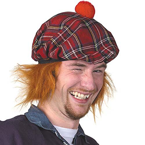 Scottish Collection - ADULTS - See You Jimmy' Hat - Tartan Tammy - Tam O Shanter