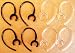 8 Samsung Ear Hook Earhooks Hooks (4B & 4C) Clip Loop for WEP450 WEP460 WEP470 WEP475 WEP410 WEP700 (for Bluetooth Headset). Designed & Manufactured by Bluetooth Fixer