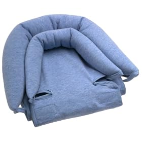 Knit Double Headrest - Chambray Denim