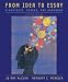 From Idea to Essay: A Rhetoric, Reader, and Handbook