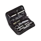 Dopp Large Chrome Manicure Set