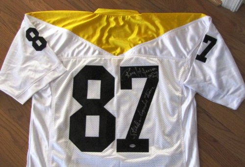 Roy Jefferson Autographed White Jersey with 