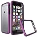 iPhone 6s Case [Purple] RhinoShield CrashGuard Bumper [11 Ft Drop Tested] No Bulk [EggDrop Technology] Thin Lightweight Protection [Includes Back Transparent Skin] Also fits iPhone 6