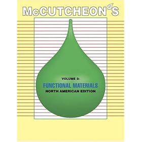 Mccutcheons Functional Materials - North American Edition by