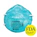 8612F 3M N95 FDA Cleared Particulate Flu Protection Respirator (10 Masks)