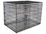 Folding Dog Crate with Divider