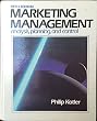 Maketing Management : Analysis, planning, and control