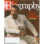 Biography Magazine Spring 2004 - Tom Selleck..Penelope Cruz..Will Smith..Shirley Jones..Ben Stiller.. The Rock book cover