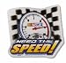Nascar Need the Speed Cake Topper