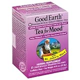 Good Earth Tea, Tea for Mood, Case of Six 15-Count Boxes (90 Tea Bags)