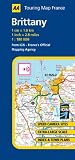 Brittany (AA Road Map France Series)