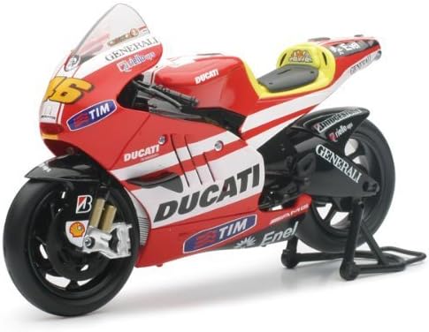 NewRay 1/12 Ducati Valentino Rossi # 46 2011 bike / Valentino Rossi / MOTO GP11 / 1: 12 / Red / Le ...