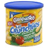 Review Gerber  / Gerber Graduates Lil' Crunchies, Veggie Dip, 6-Count, 1.48-Ounce Unit (Pack of 2)