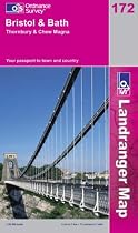 Bristol and Bath, Thornbury and Chew Magna (Landranger Maps)