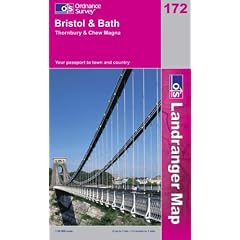 Bristol and Bath, Thornbury and Chew Magna (Landranger Maps)