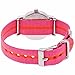 Timex Women's T2P0729J Weekender Pink Orange Stripe Slip Thru Nylon Strap Watch