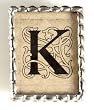 Monogram New Orleans Winestopper - K Monogram New Orleans Winestopper - K