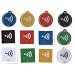 12x NFC tags as a starterset of 6x NFC tags and 6x NFC sticker - Mifare Classic 1k Chips - Compatible with Samsung Galaxy, HTC Desire, Nexus 7, Sony Xperia, HTC Desire and most other NFC smartphones, but not suitable for BlackBerry, Windows Phone, Nexus 4 + 10, for those see our NTAG203 chips. [fr1]