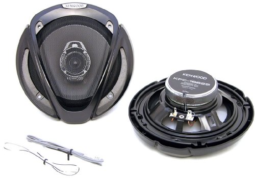 Kenwood KFC-1662S 6.5-Inch 3-Way Speakers