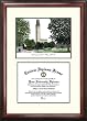 University of Detroit, Mercy Scholar Scholar Mahogany Framed Lithograph w/Diploma Opening