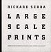 Books : Richard Serra: Large Scale Prints By Richard Serra