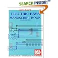 Mel Bay's Electric Bass Manuscript Book by 
