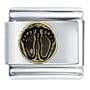 Footprints Autumn Fashion Jewelry Italian Charm