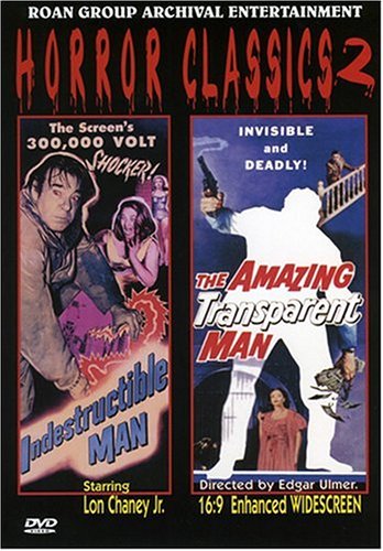Get Horror Classics Vol. 2: Indestructible Man/The Amazing Transparent Man Online