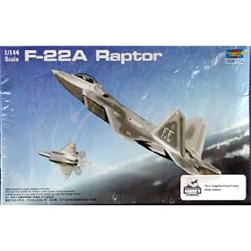 1 144 F-22A Raptor Fighter from Raptor Parts