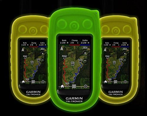 Glow in The Dark Protective Case Cover for The Garmin Alpha 100 Dog Tracking GPS Handheld (Glow Green)