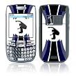 Ollie Blue Design Protective Skin Decal Sticker for Palm Treo 700 Cell Phone