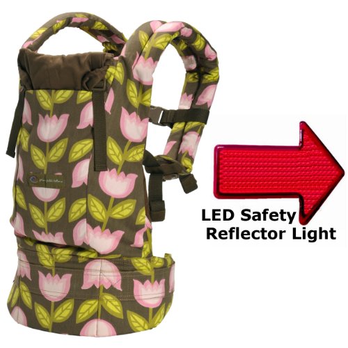 Buy Low Price Cozy ERGO Baby BCO215PPB89 Organic Petunia Pickle Bottom Heavenly Holland Baby Carrier and LED Safety Reflector Light B005B692TI