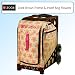 Zuca Sport Bundle With Dark Brown Frame -SFDB171 & 2 Sport Insert Bags Flowerz -SIBFL