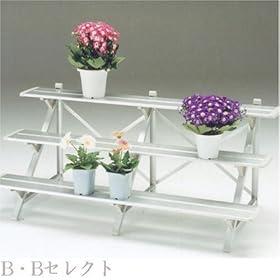 【クリックで詳細表示】フラワースタンド シルバー FSA-K153S： DIY・工具