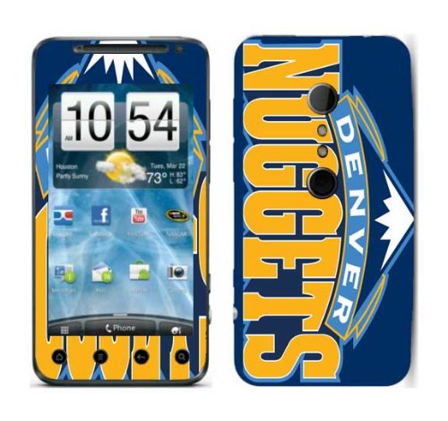 Meestick Denver Nuggets Vinyl Adhesive Decal Skin for HTC Evo 3D