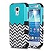 Galaxy S4 Mini Case, ULAK Hybrid (Hard Plastic Shell + Soft Silicone) Protective Rubber Rugged Hard Case for Samsung Galaxy S4 Mini i9190/i9192/i9195 (Follow the Sky/Black)