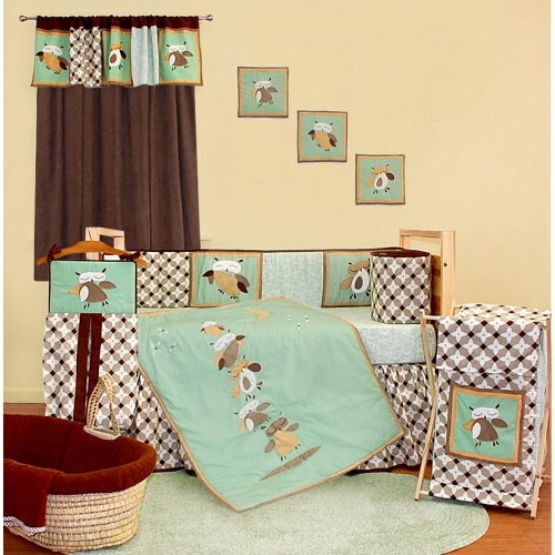Tadpoles Baby Bedding Collection - Owls