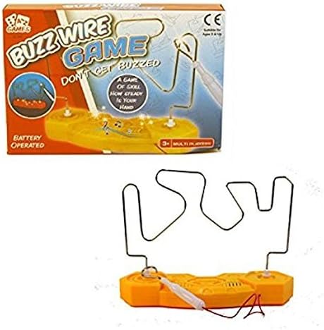 BUZZ Super Nerve Game Wire Skill Maze Childrens Adults Nerves Touch by Padgett
