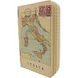 Cavallini Land and Water Maps vintage design notebook with elastic