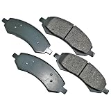Akebono ACT1084 ProACT Ultra-Premium Ceramic Brake Pad Set by Akebono