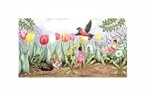 Garden Faeries Collection: In the Garden by Claire Murray poster print,20 in. x 13.3 in.