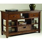 UPC 788093040409 product image for Magnussen Tanner Wood Rectangular Sofa Table | upcitemdb.com